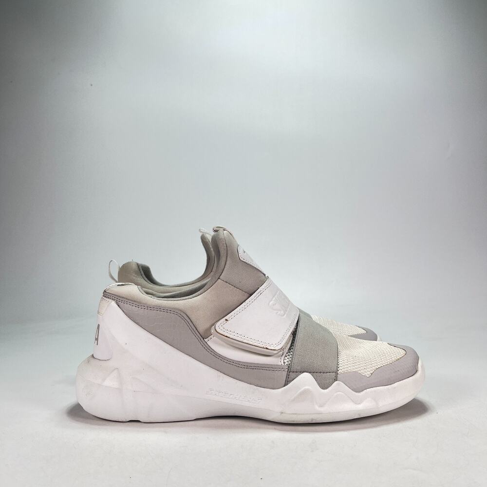 Skechers D'Lites DLT-A Light Grey Casual Slip On Sneakers 66666085 Womens Size 9